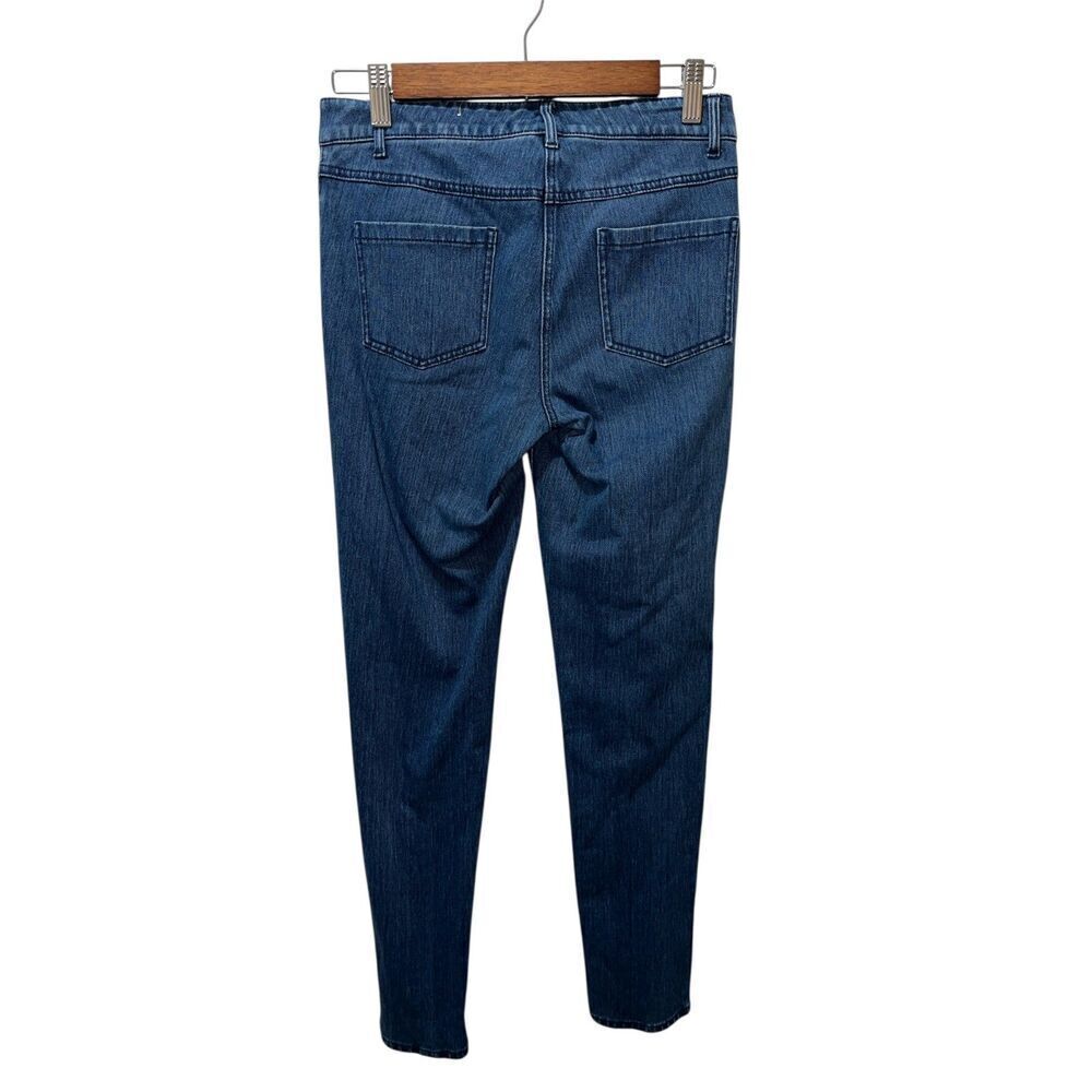 J.McLaughlin Women's Skinny Denim Jeans Size 2 Medium Wash Stretch - Picture 2 of 9